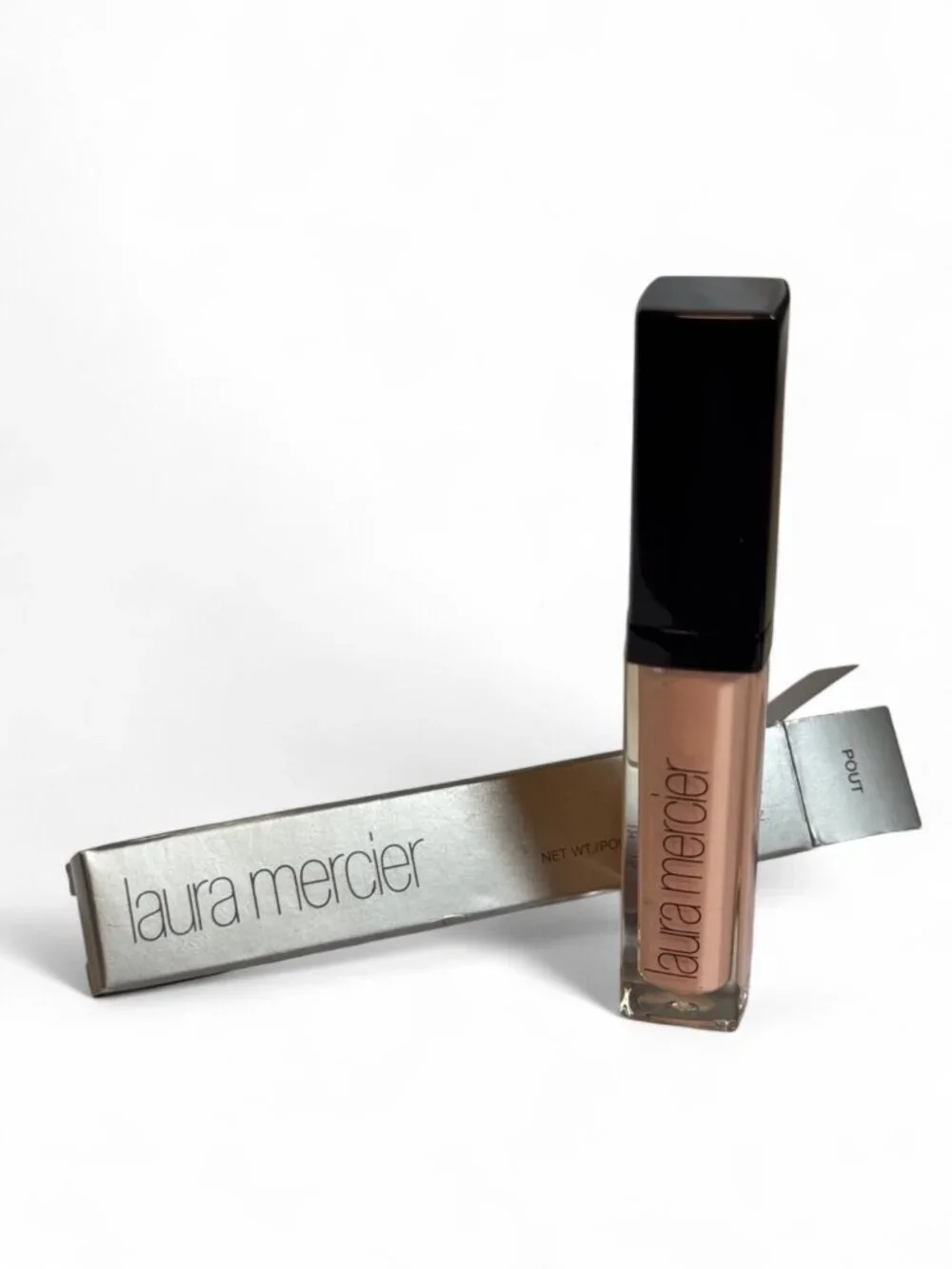 Laura Mercier Lip Glacé – Pout – High Shine Lip Gloss – 4.5g / 0.15oz – NIB